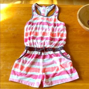 DKNY Striped Romper